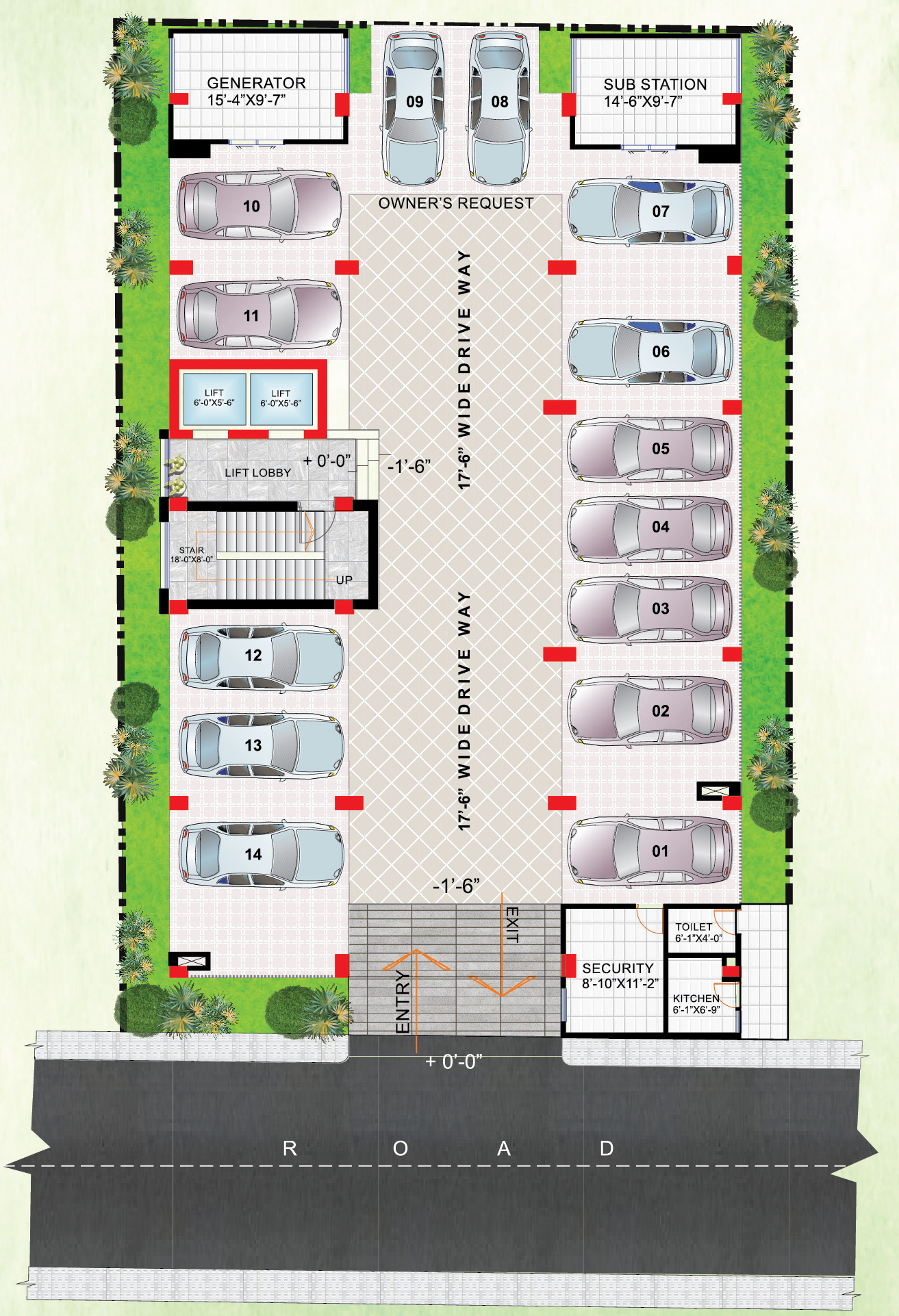 Unit B Floor Plan